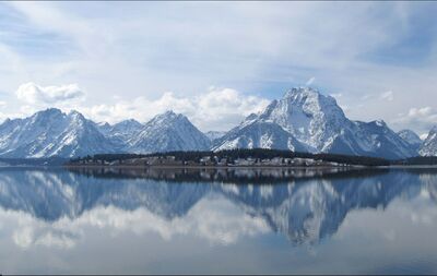 Mt Moran Grand Tetons