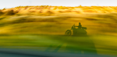 Self Portrait at 60 mph