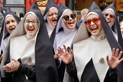 Chorus at Times Square