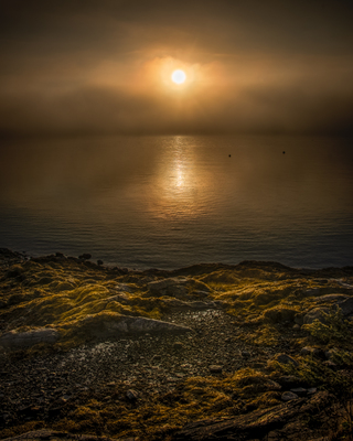 Hazy Day Maine